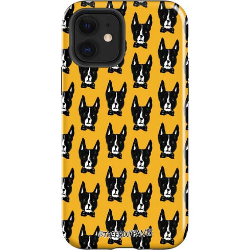Bouffants and Broken Hearts Boston Terrier iPhone 12 Impact Case