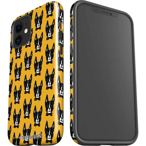 Bouffants and Broken Hearts Boston Terrier iPhone 12 Impact Case