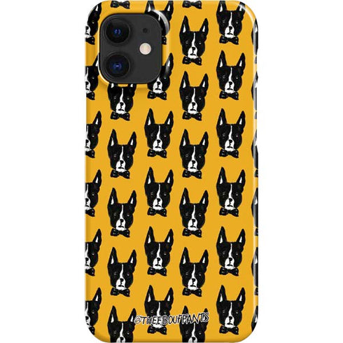 Bouffants and Broken Hearts Boston Terrier iPhone 12 Mini Lite Case
