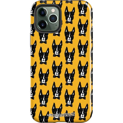 Bouffants and Broken Hearts Boston Terrier iPhone 12 Pro Impact Case