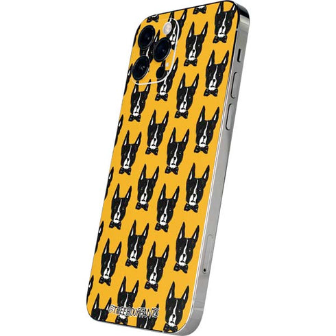 Bouffants and Broken Hearts Boston Terrier iPhone 12 Pro Max Skin