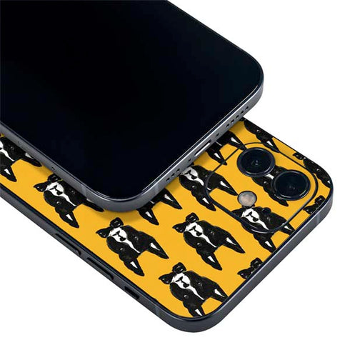 Bouffants and Broken Hearts Boston Terrier iPhone 12 Skin
