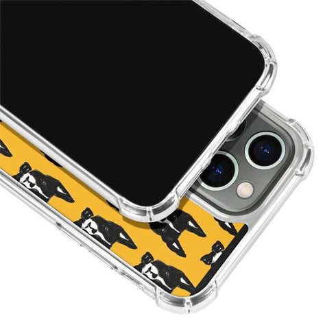 Bouffants and Broken Hearts Boston Terrier iPhone 13 Pro Clear Case