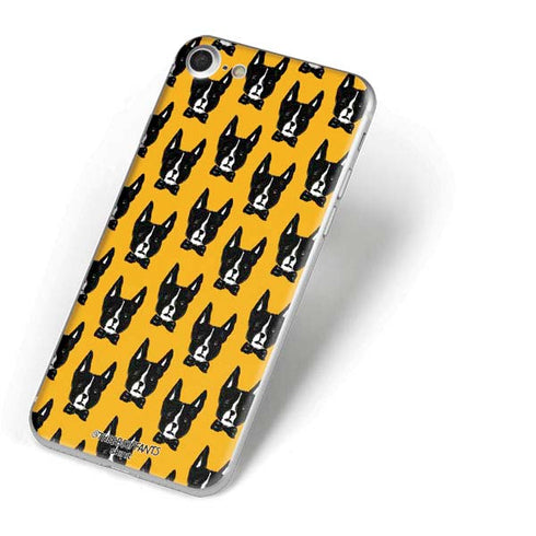 Bouffants and Broken Hearts Boston Terrier iPhone 7 Skin