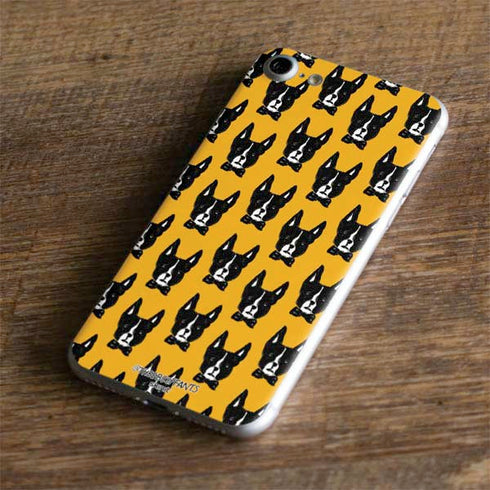 Bouffants and Broken Hearts Boston Terrier iPhone 7 Skin