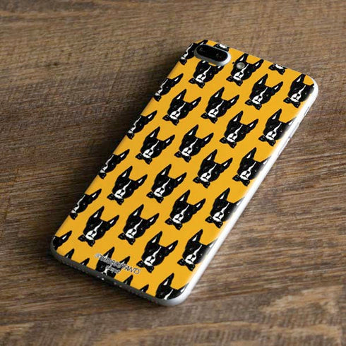 Bouffants and Broken Hearts Boston Terrier iPhone 8 Plus Skin