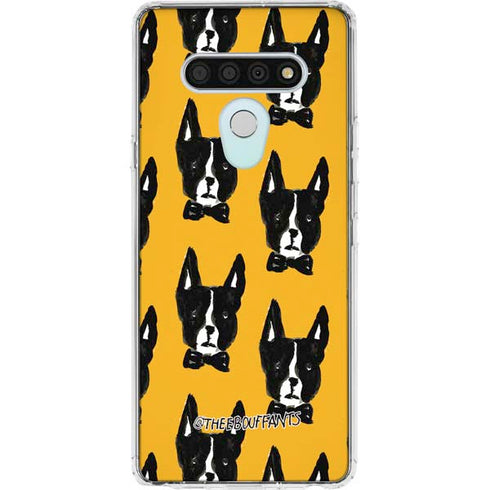 Bouffants and Broken Hearts Boston Terrier LG Stylo 6 Clear Case