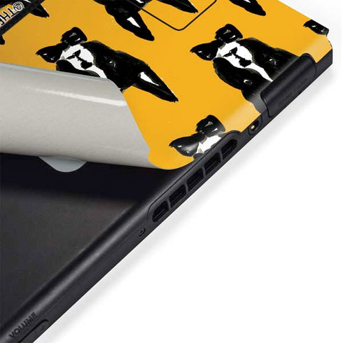 Bouffants and Broken Hearts Boston Terrier Nintendo Switch Bundle Skin