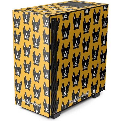 Bouffants and Broken Hearts Boston Terrier NZXT H510 Compact ATX Mid-Tower Case Skin