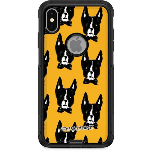 Bouffants and Broken Hearts Boston Terrier Otterbox Commuter iPhone Skin