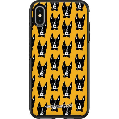 Bouffants and Broken Hearts Boston Terrier Otterbox Symmetry iPhone Skin