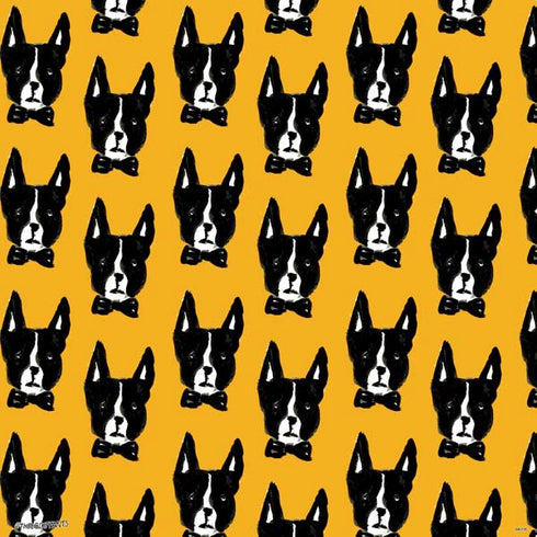 Bouffants and Broken Hearts Boston Terrier PS4 Console Skin