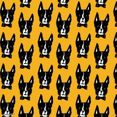 Bouffants and Broken Hearts Boston Terrier PS4 Pro/Slim Controller Skin