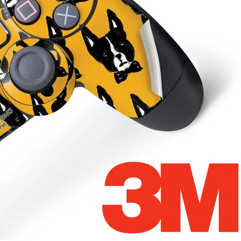 Bouffants and Broken Hearts Boston Terrier PS4 Pro/Slim Controller Skin