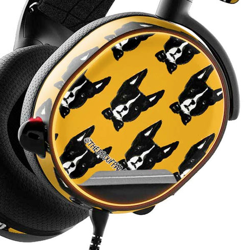 Bouffants and Broken Hearts Boston Terrier SteelSeries Arctis 5 Skin