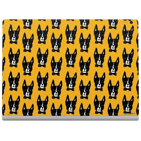 Bouffants and Broken Hearts Boston Terrier Surface Book 2 13.5in Skin