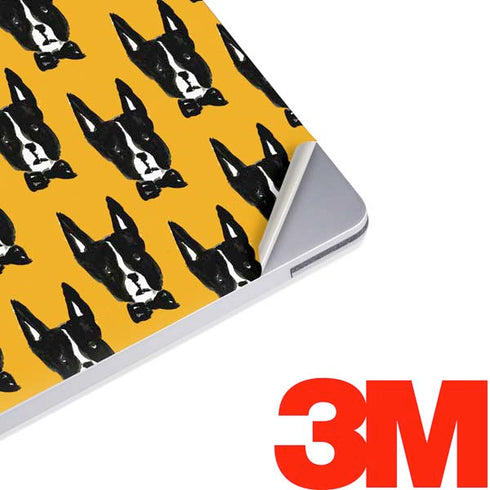 Bouffants and Broken Hearts Boston Terrier Surface Laptop 3 13.5in Skin