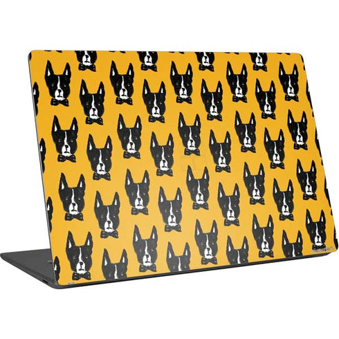 Bouffants and Broken Hearts Boston Terrier Surface Laptop 4 15in Skin