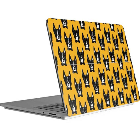 Bouffants and Broken Hearts Boston Terrier Surface Laptop Studio Skin