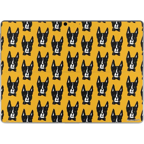Bouffants and Broken Hearts Boston Terrier Surface Pro 8 Skin