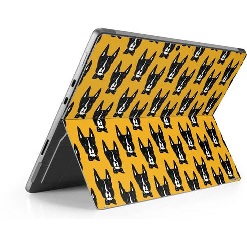 Bouffants and Broken Hearts Boston Terrier Surface Pro 9 Skin