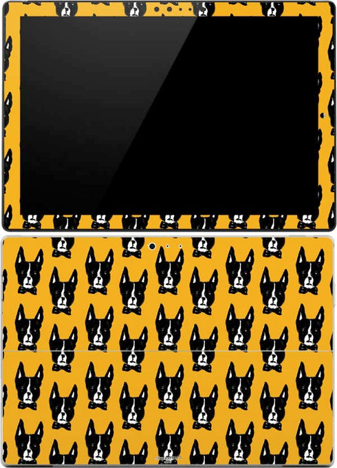 Bouffants and Broken Hearts Boston Terrier Surface Pro (2017) Skin