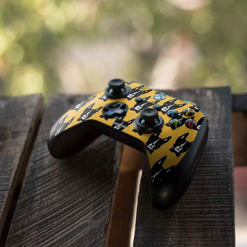 Bouffants and Broken Hearts Boston Terrier Xbox One S All-Digital Edition Bundle Skin
