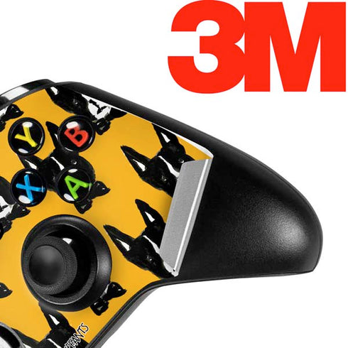 Bouffants and Broken Hearts Boston Terrier Xbox One S Controller Skin