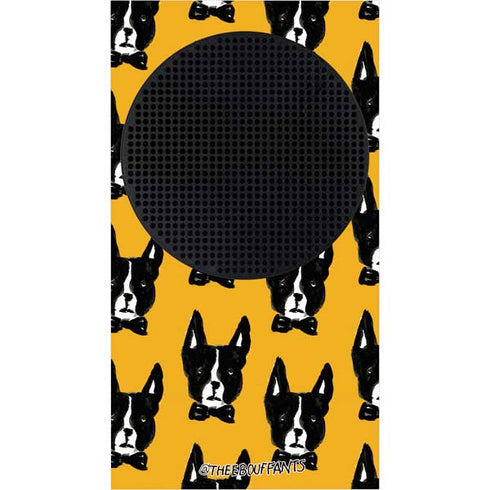 Bouffants and Broken Hearts Boston Terrier Xbox Series S Skins