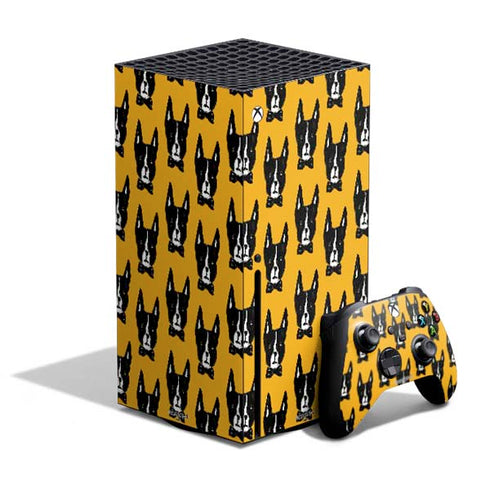 Bouffants and Broken Hearts Boston Terrier Xbox Series X Bundle Skin