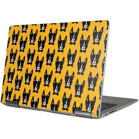 Bouffants and Broken Hearts Boston Terrier Yoga 710 14in Skin