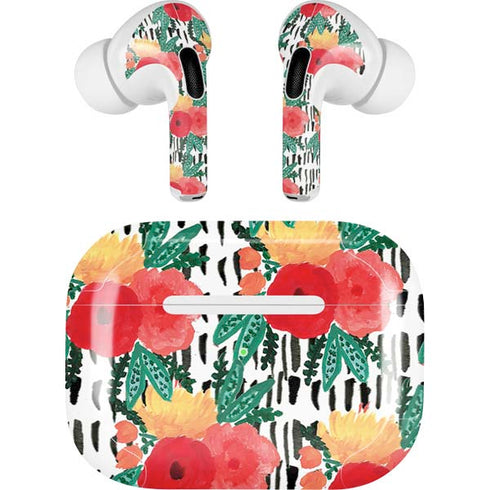 Bouffants and Broken Hearts Bouquets Print 3 Apple AirPods Pro Skin
