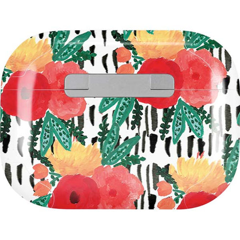 Bouffants and Broken Hearts Bouquets Print 3 Apple AirPods Pro Skin