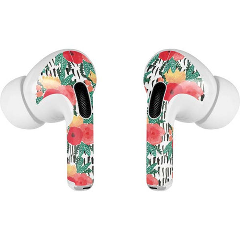 Bouffants and Broken Hearts Bouquets Print 3 Apple AirPods Pro Skin