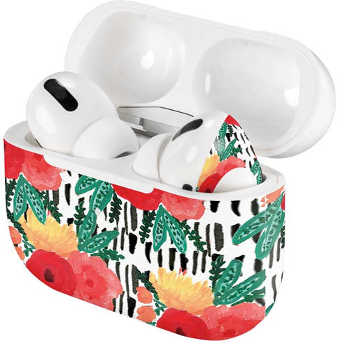 Bouffants and Broken Hearts Bouquets Print 3 Apple AirPods Pro Skin