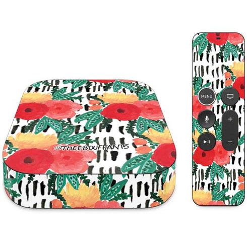 Bouffants and Broken Hearts Bouquets Print 3 Apple TV Skin