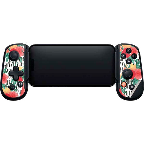 Bouffants and Broken Hearts Bouquets Print 3 Backbone One for iPhone Game Controller Skin