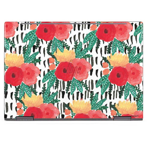 Bouffants and Broken Hearts Bouquets Print 3 HP Envy Skin