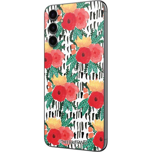 Bouffants and Broken Hearts Bouquets Print 3 Galaxy A14 5G Skin