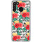 Bouffants and Broken Hearts Bouquets Print 3 Galaxy A21 Clear Case