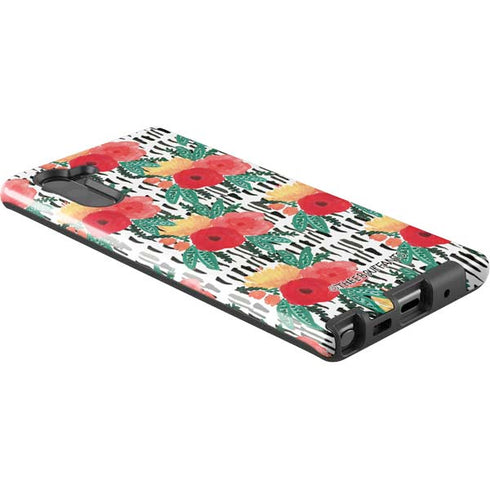 Bouffants and Broken Hearts Bouquets Print 3 Galaxy Note 10 Pro Case