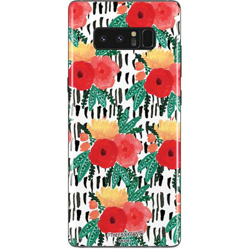 Bouffants and Broken Hearts Bouquets Print 3 Galaxy Note 8 Skin