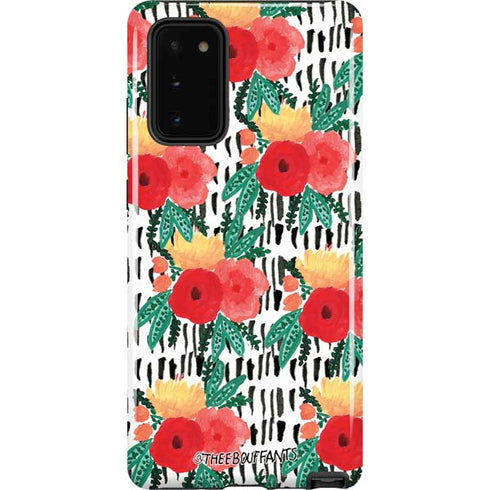 Bouffants and Broken Hearts Bouquets Print 3 Galaxy Note20 5G Pro Case