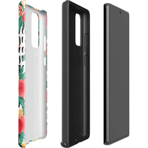 Bouffants and Broken Hearts Bouquets Print 3 Galaxy Note20 5G Pro Case