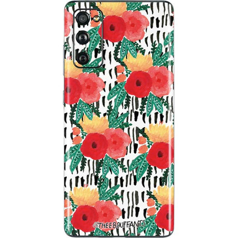 Bouffants and Broken Hearts Bouquets Print 3 Galaxy S20 Fan Edition Skin