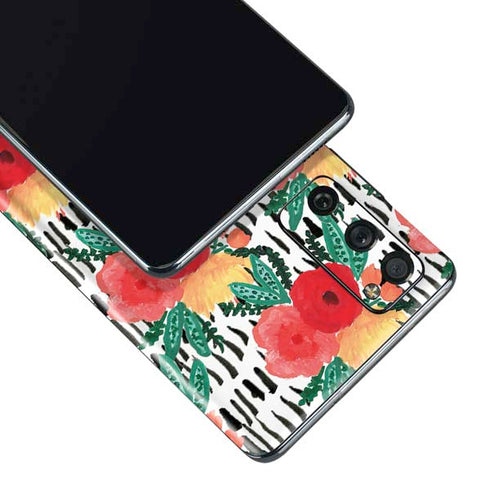 Bouffants and Broken Hearts Bouquets Print 3 Galaxy S20 Fan Edition Skin