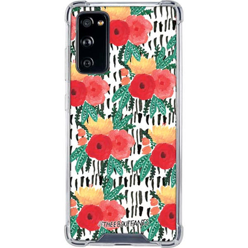 Bouffants and Broken Hearts Bouquets Print 3 Galaxy S20 FE Clear Case