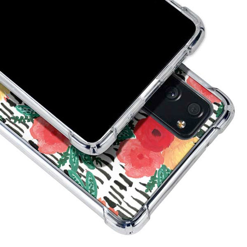 Bouffants and Broken Hearts Bouquets Print 3 Galaxy S20 FE Clear Case