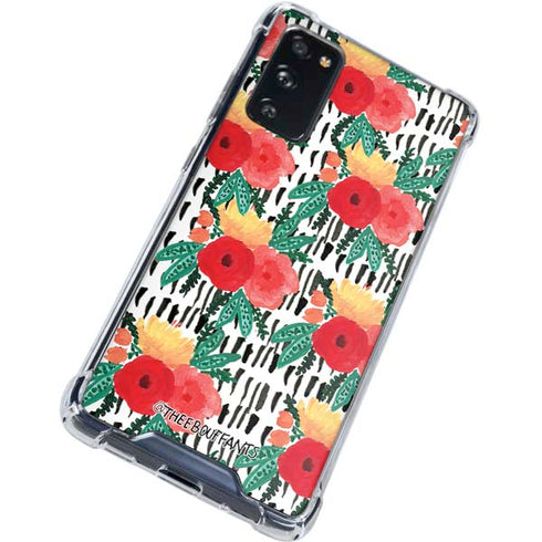 Bouffants and Broken Hearts Bouquets Print 3 Galaxy S20 FE Clear Case