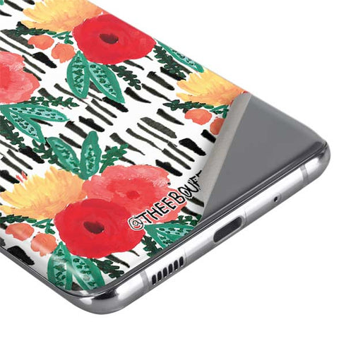Bouffants and Broken Hearts Bouquets Print 3 Galaxy S20 Plus Skin